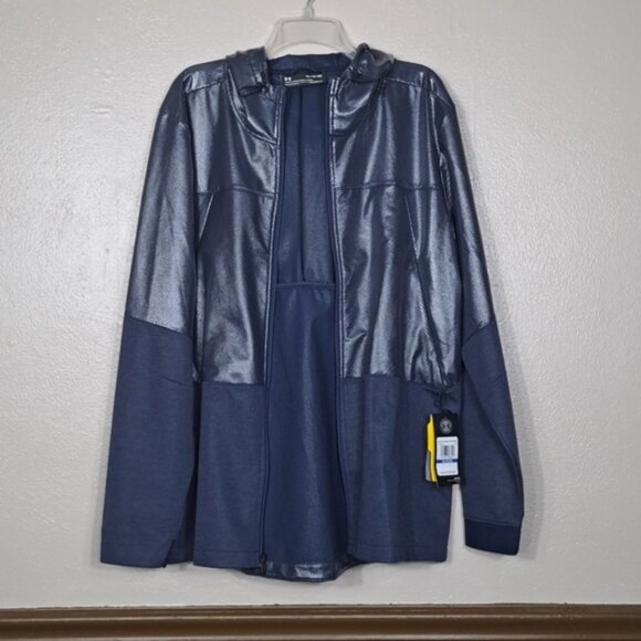 Under Armour Men's Unstoppable Storm Blue Shell  Jacket Size XL NWT - Picture 5 of 12